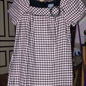 EUC Pink and black dress.  Size 10